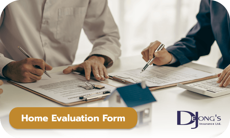 Home Evaluation Form